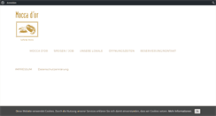 Desktop Screenshot of mocca-d-or.de