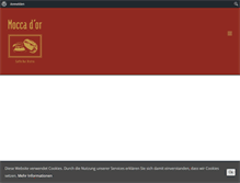 Tablet Screenshot of mocca-d-or.de